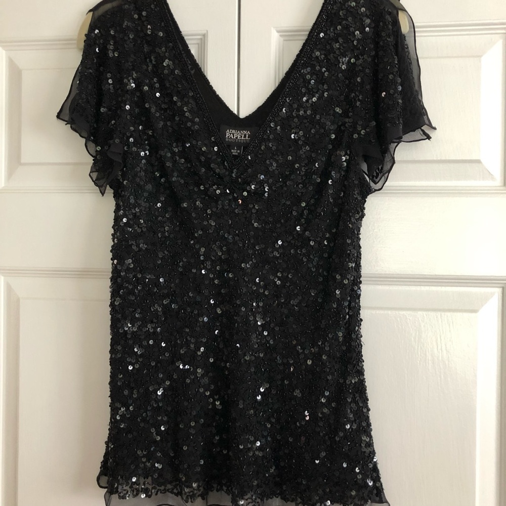Sequin top
